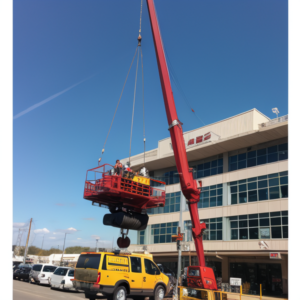 鄭州建筑工地上的吊車應(yīng)用之多方位解析